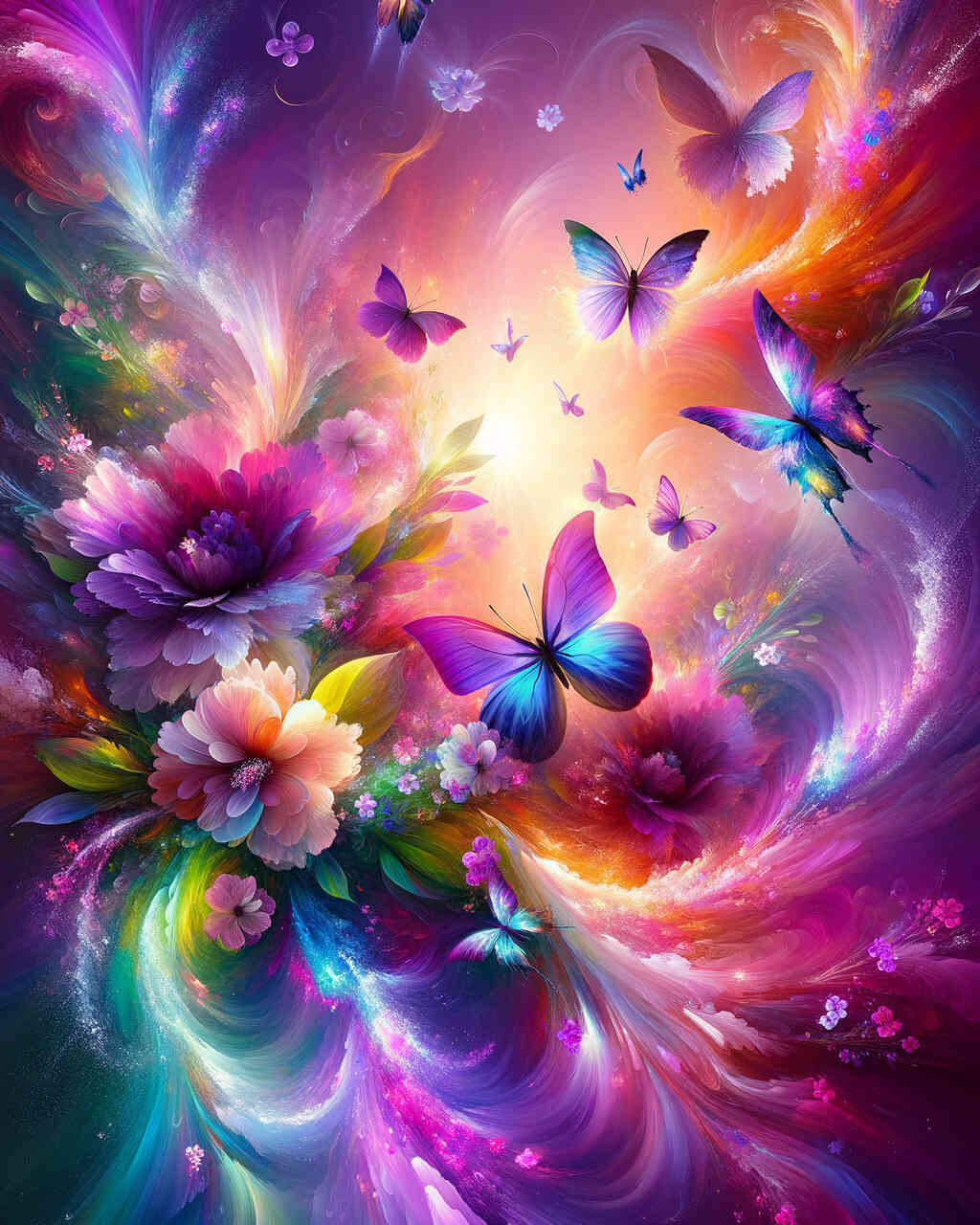 Schmetterling, Splash