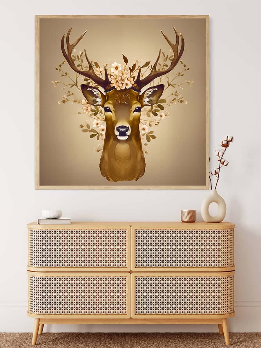 AB Diamond Painting - Hirschprofil