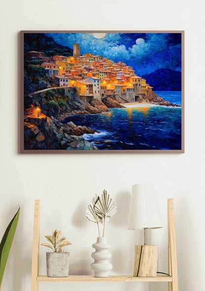 Picturesque Manarola on the Mediterranean