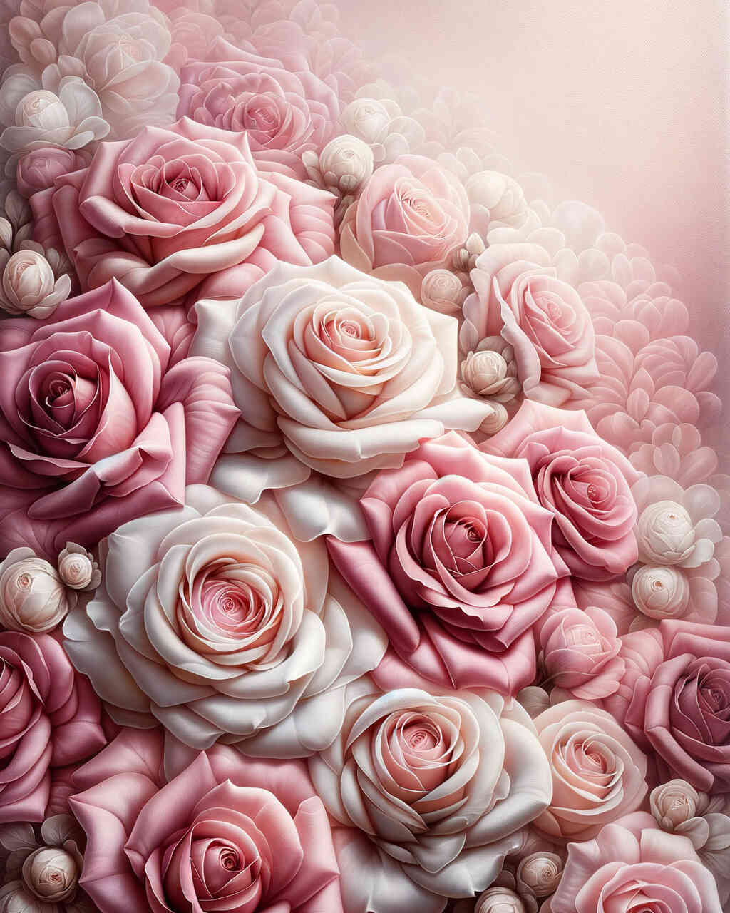 Baoea – bouquet de roses ? en rose