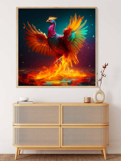 AB Diamond Painting - Magical Phoenix