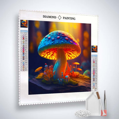 AB Diamond Painting - Luminous Mushroom