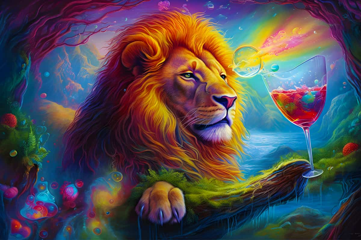 AB Diamond Painting - Lion Game