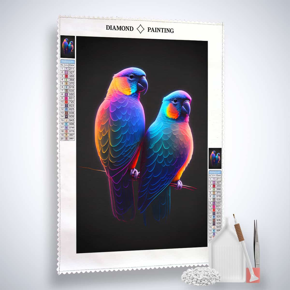 AB Diamond Painting - Birds Lovers