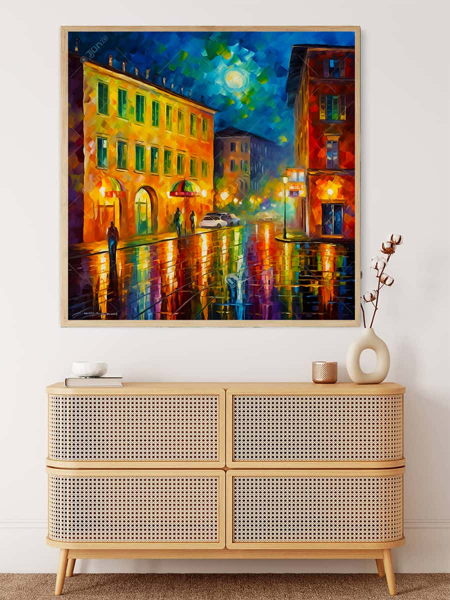 AB Diamond Painting - Italien bei Nacht