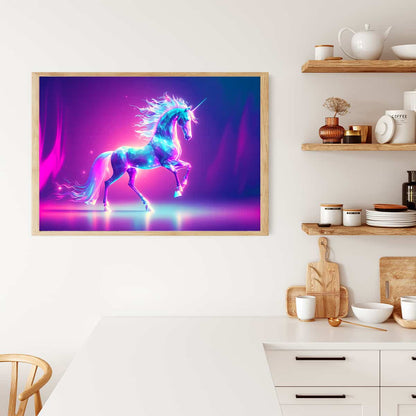 AB Diamond Painting - Diamant Einhorn