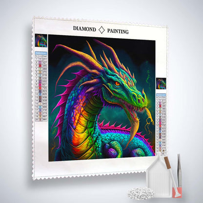 AB Diamond Painting - Japanischer Drache