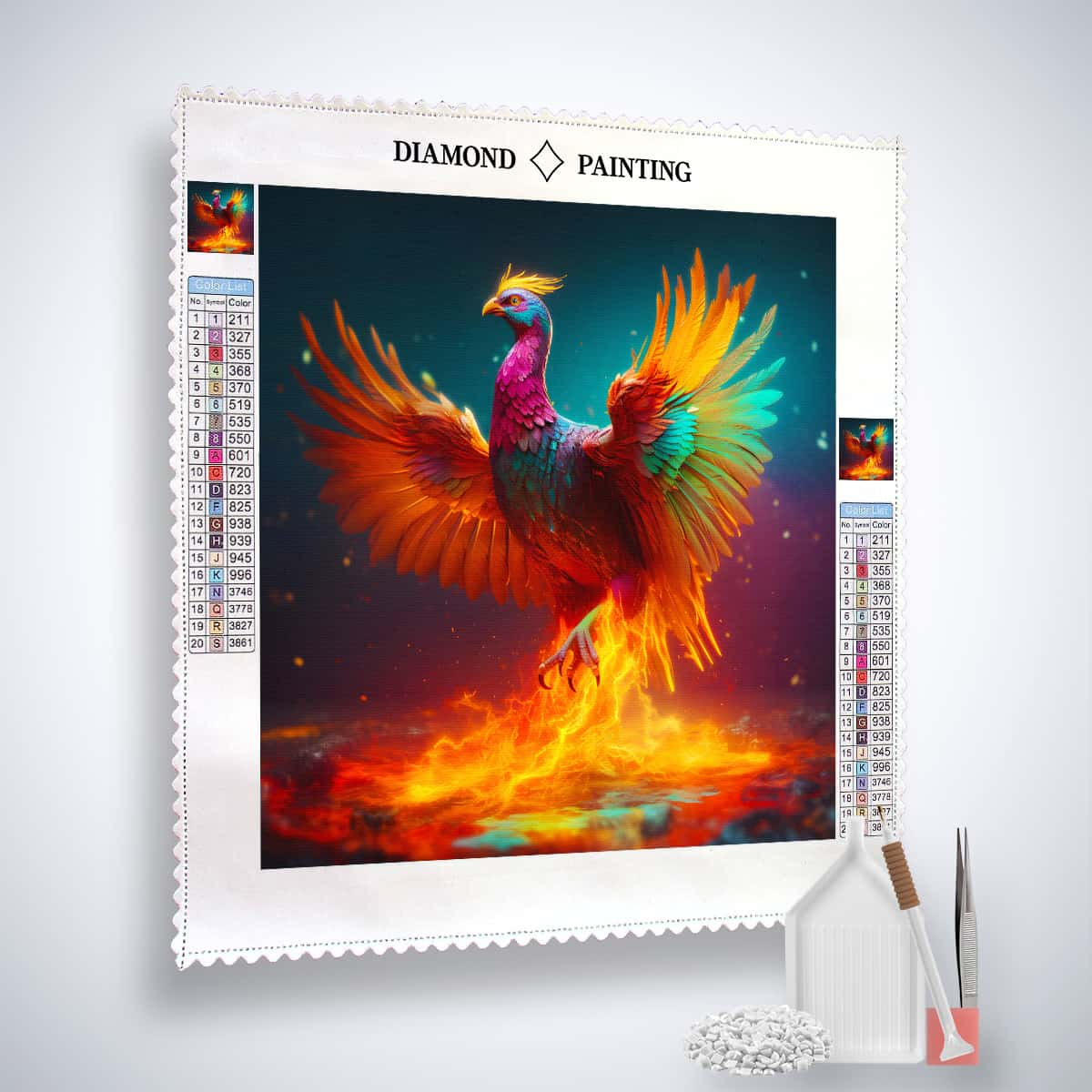 AB Diamond Painting - Magical Phoenix