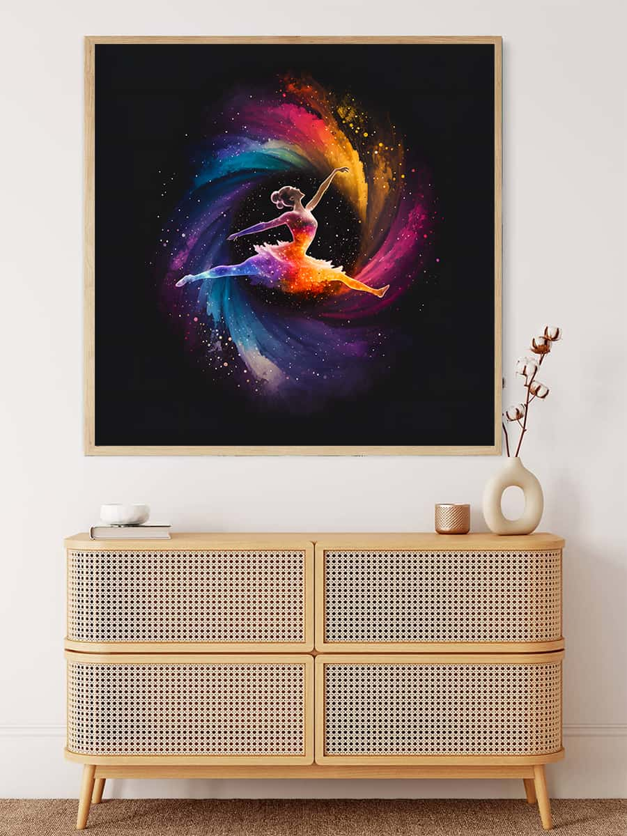 Peinture diamant AB - Danse en cercle