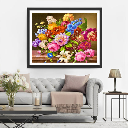 Peinture diamant fleurs diverses