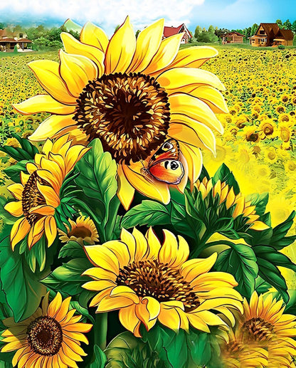 Sonnenblumen Diamond Painting