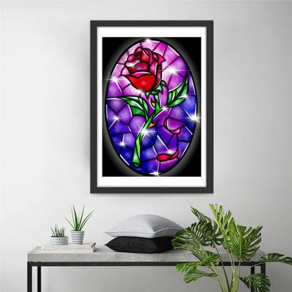 Rose Glass Diamond Painting