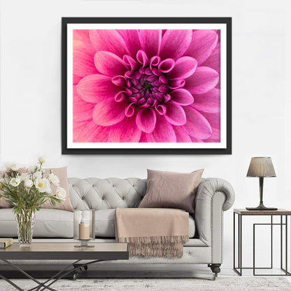 Pink Dahlia Diamond Painting