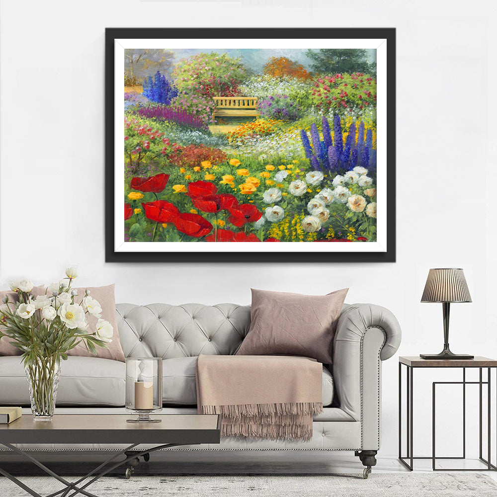 Garden in Spring Diamond Painting