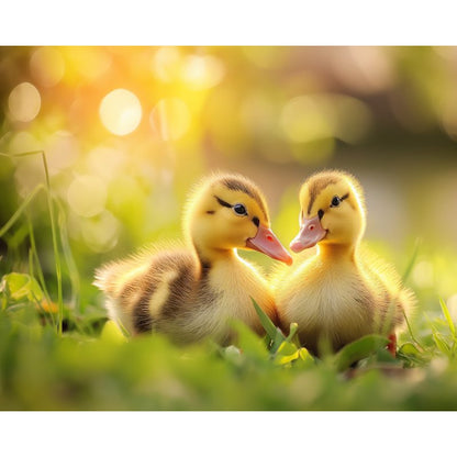 Cute ducklings