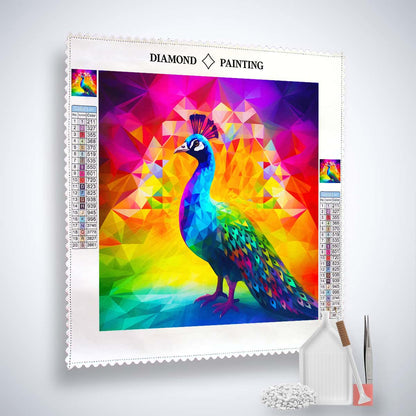 AB Diamond Painting - Diamant Pfau