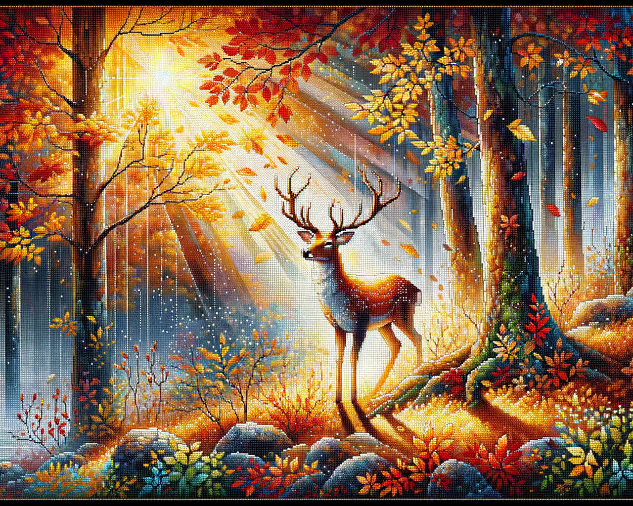 Baoea - Autumn Forest Deer