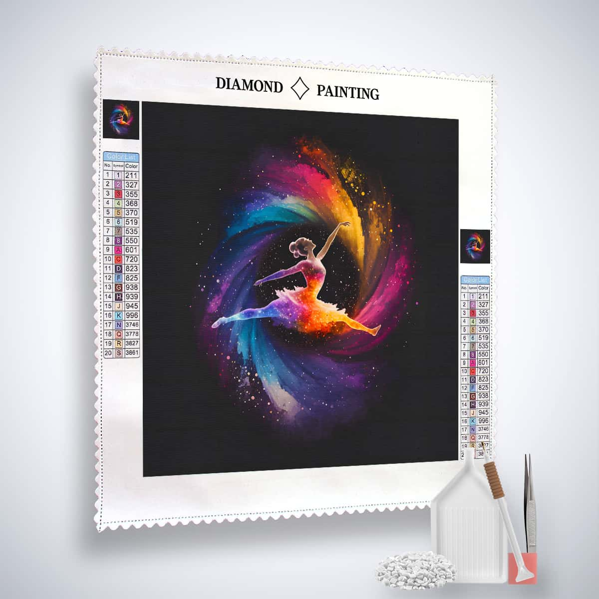 Peinture diamant AB - Danse en cercle