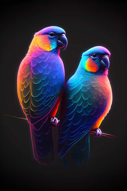 AB Diamond Painting - Birds Lovers