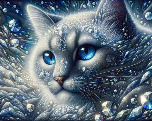 Baoea - Ice cat portrait