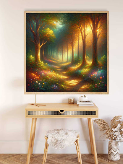 Peinture au diamant AB - Brillance de la forêt