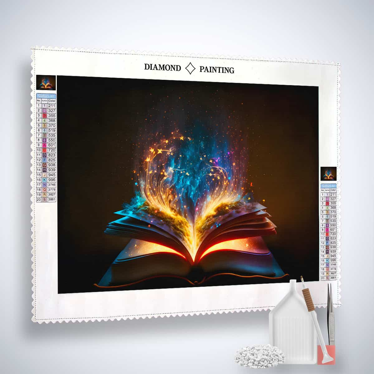 AB Diamond Painting - Magic Book Light