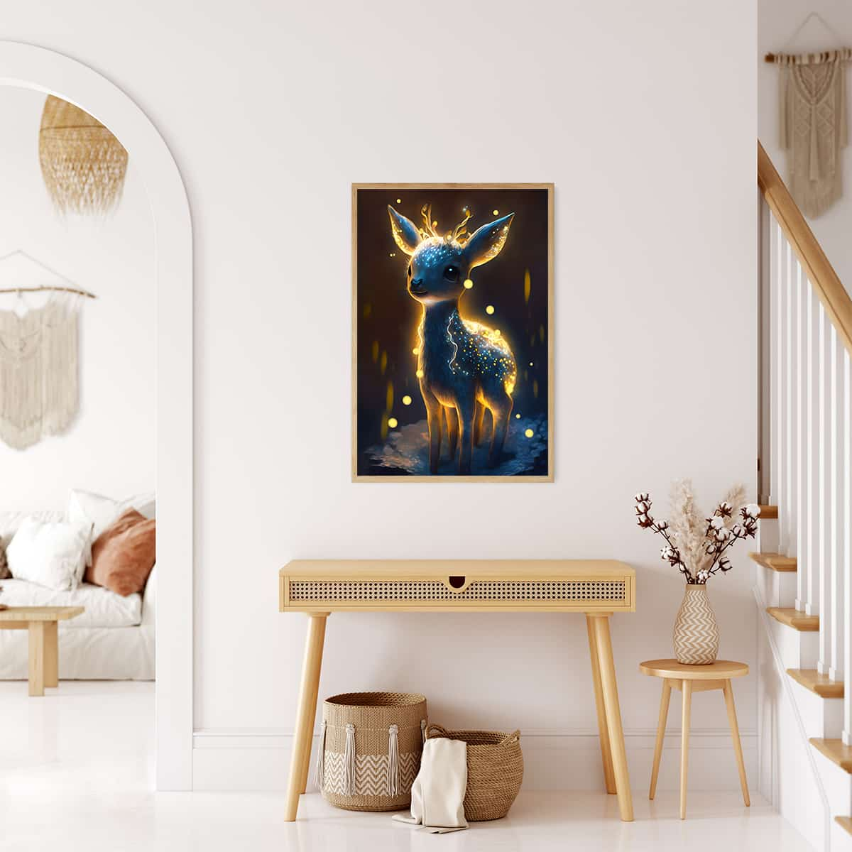 Peinture diamant AB - Cerf des lumières