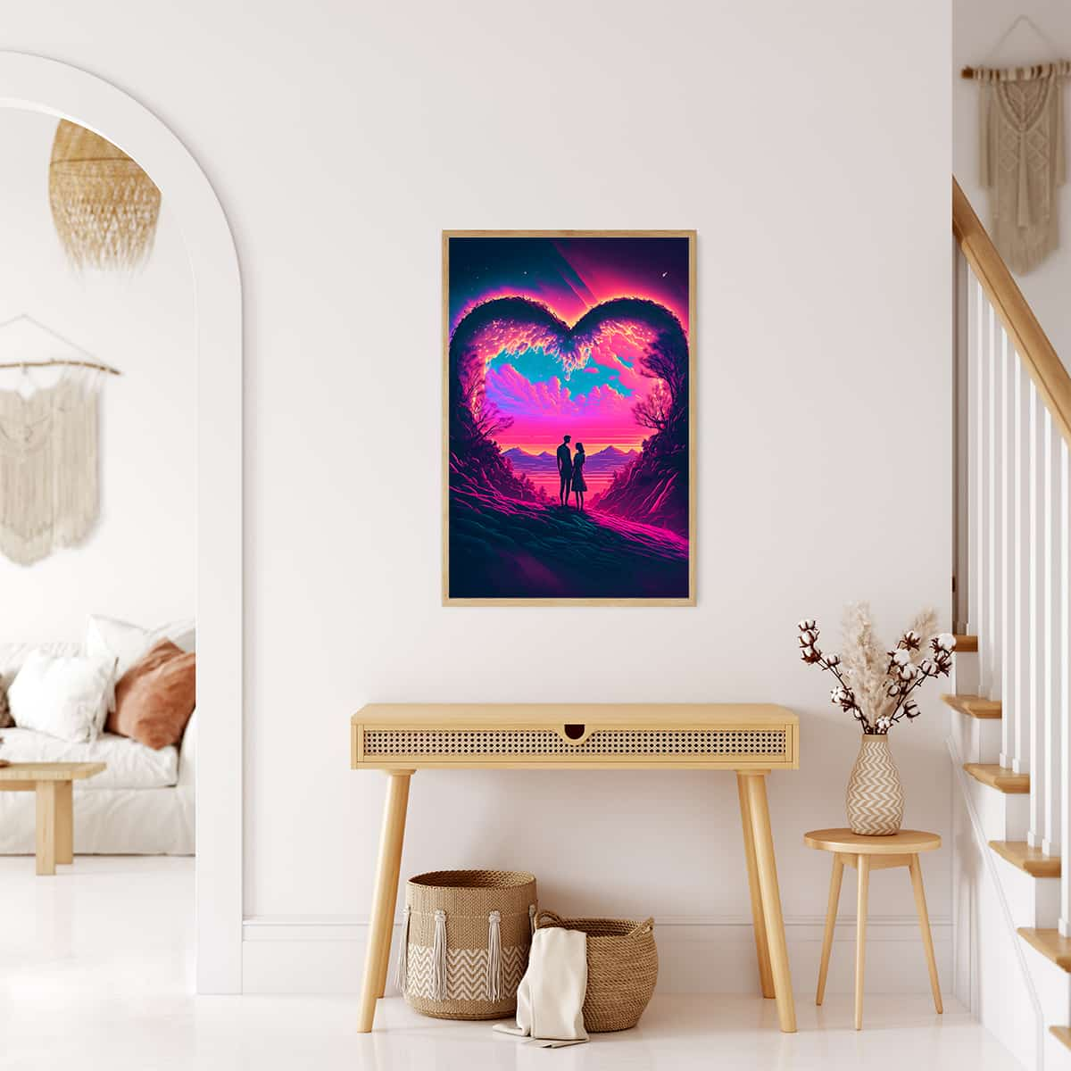 AB Diamond Painting - Heart Couple