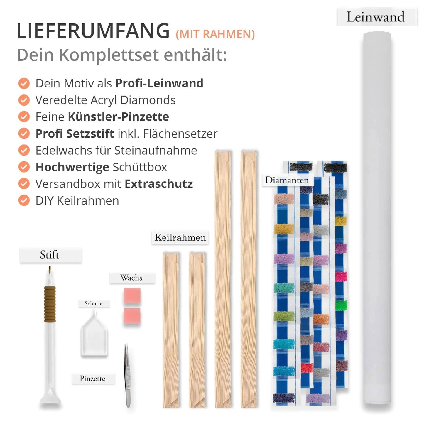 AB Diamond Painting - Bunte Regentropfen Part 2