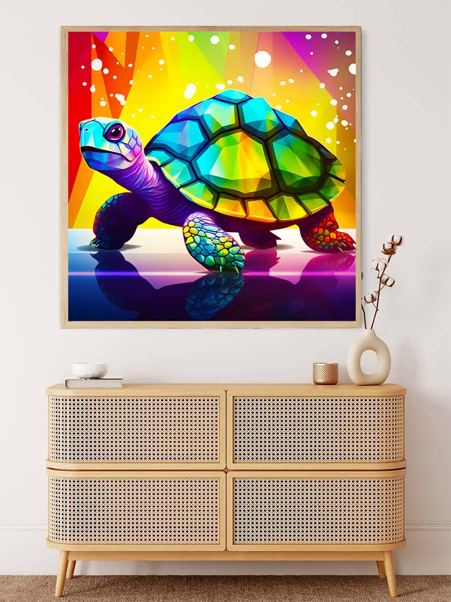 AB Diamond Painting - Diamant Schildkröte