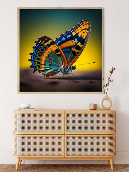 AB Diamond Painting - Butterfly on Branch