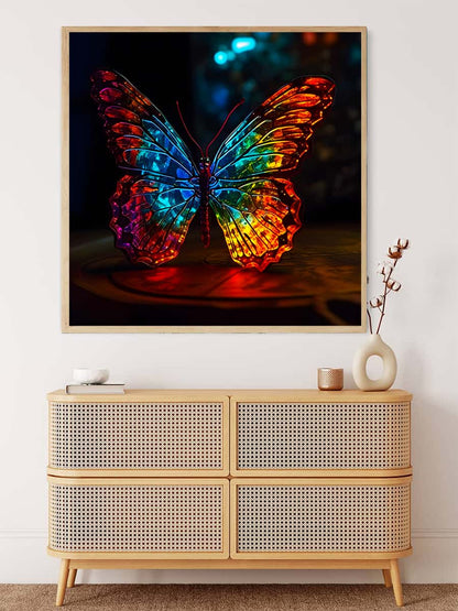 AB Diamond Painting - Butterfly Frontal at Night