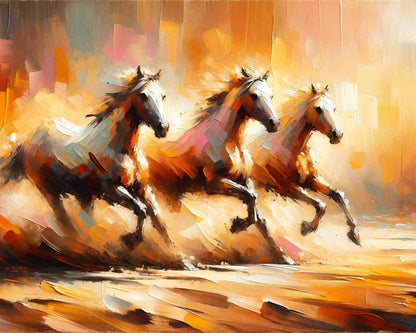 Baoea - Sand Galloping Horses