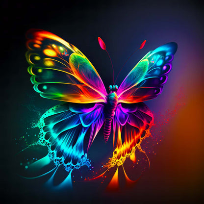 AB Diamond Painting - Magic Butterfly